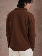 Premium Sweatshirt Brown - BazeLine