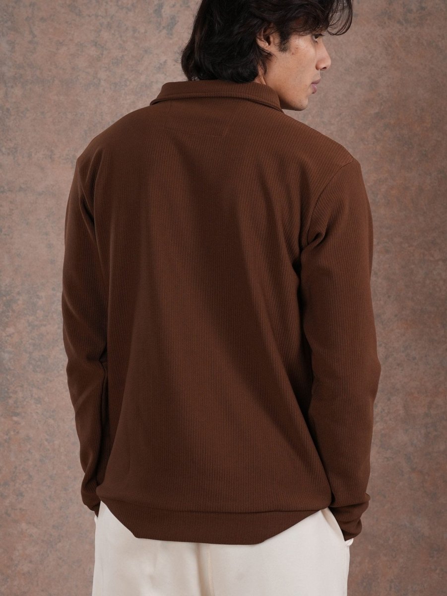 Premium Sweatshirt Brown - BazeLine