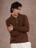 Premium Sweatshirt Brown - BazeLine