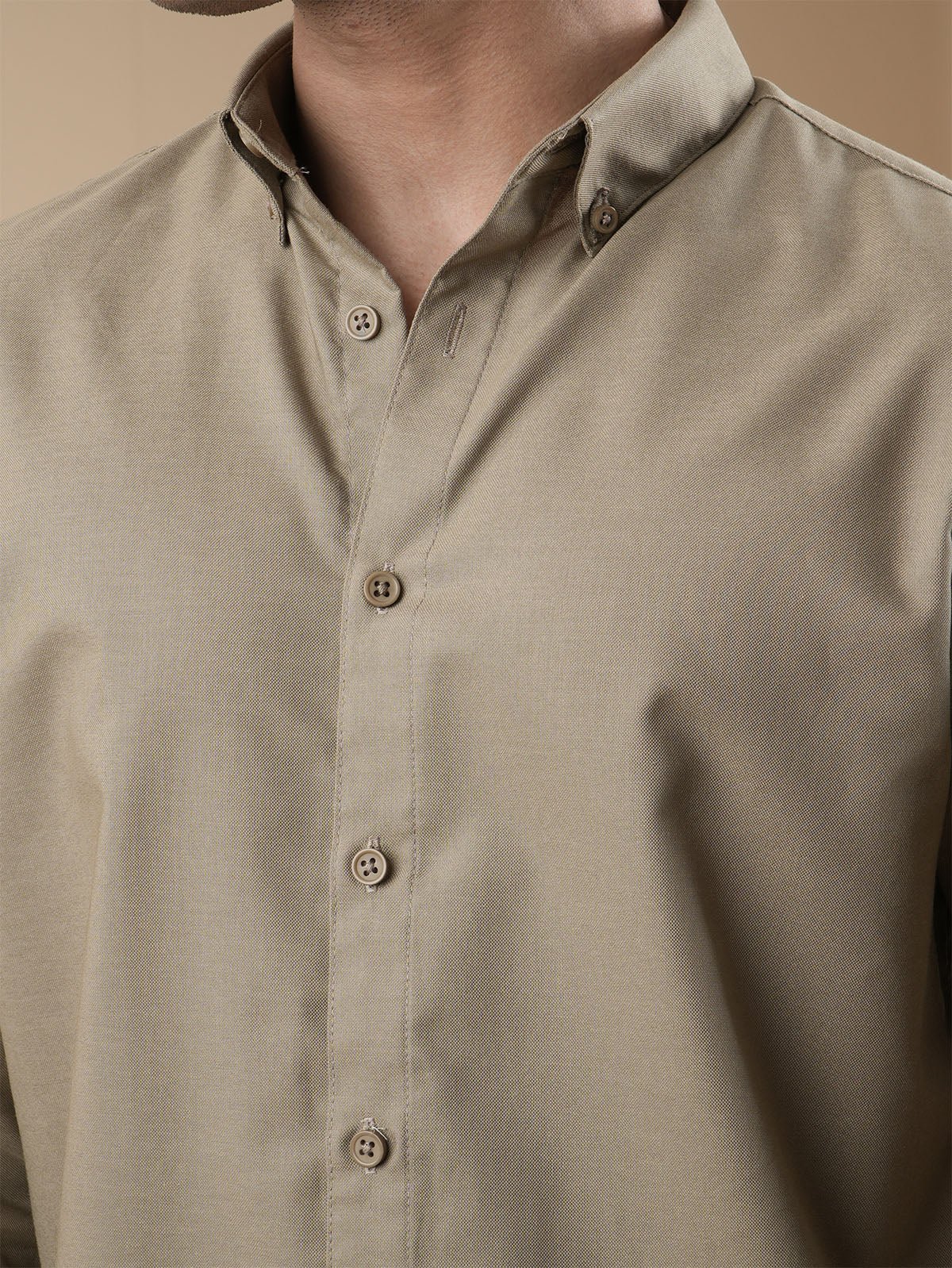 PRESTIGE Light Olive Shirt - BazeLine