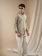 PRESTIGE Light Olive Shirt - BazeLine