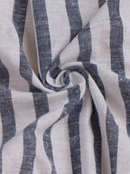PRESTIGE White Indigo Stripe Shirt - BazeLine