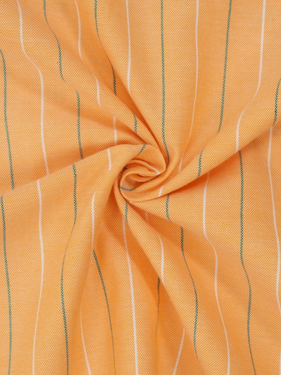 PRIME Apricot Yellow Stripe Shirt - BazeLine