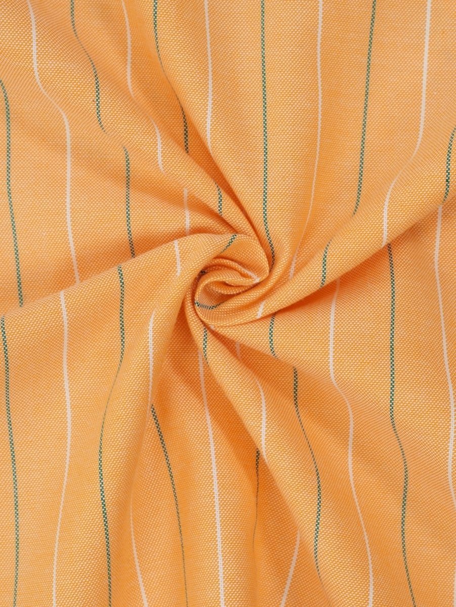 PRIME Apricot Yellow Stripe Shirt - BazeLine