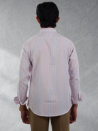 PRIME Blush Pink Stripe Shirt - BazeLine