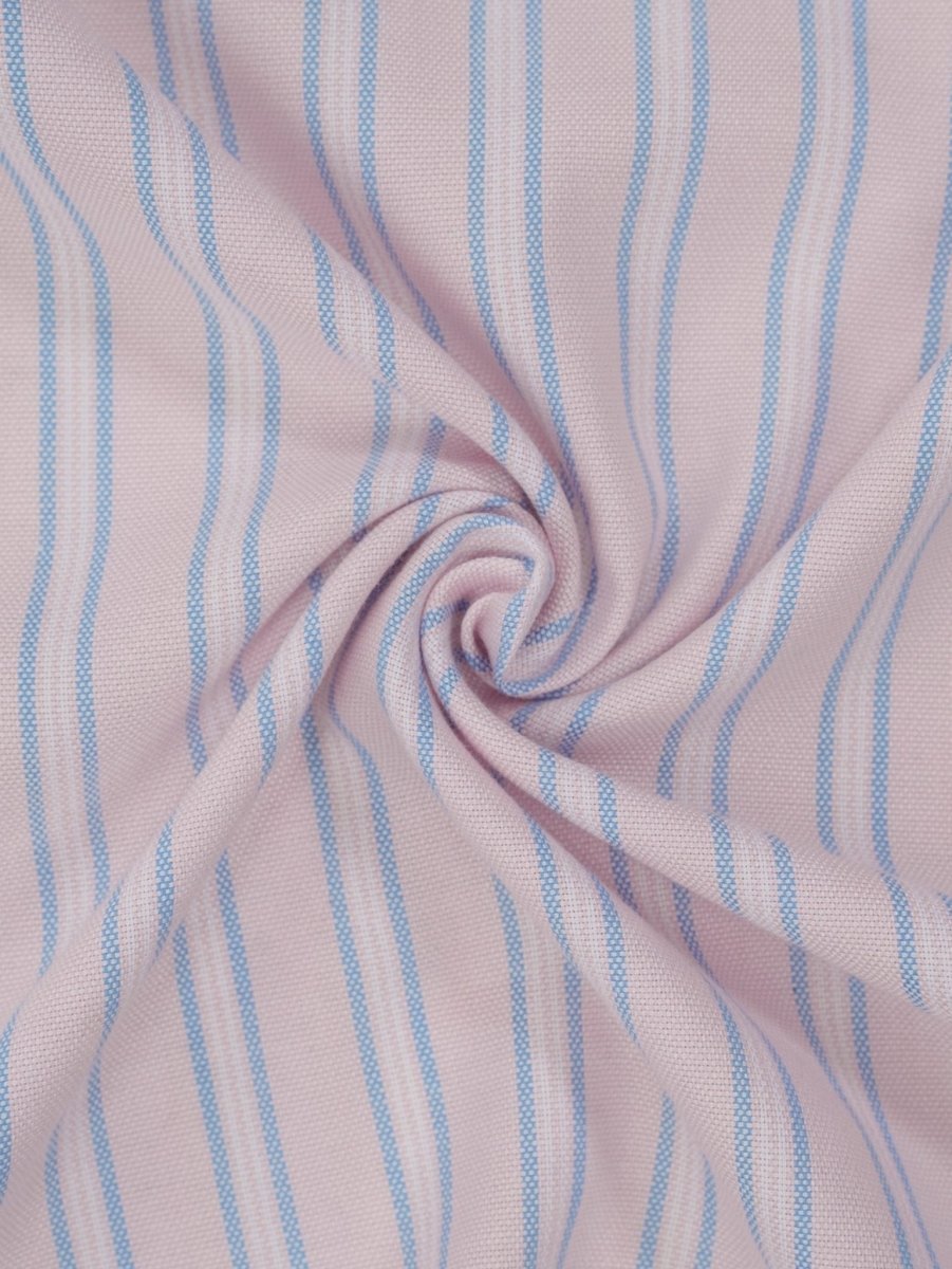 PRIME Blush Pink Stripe Shirt - BazeLine