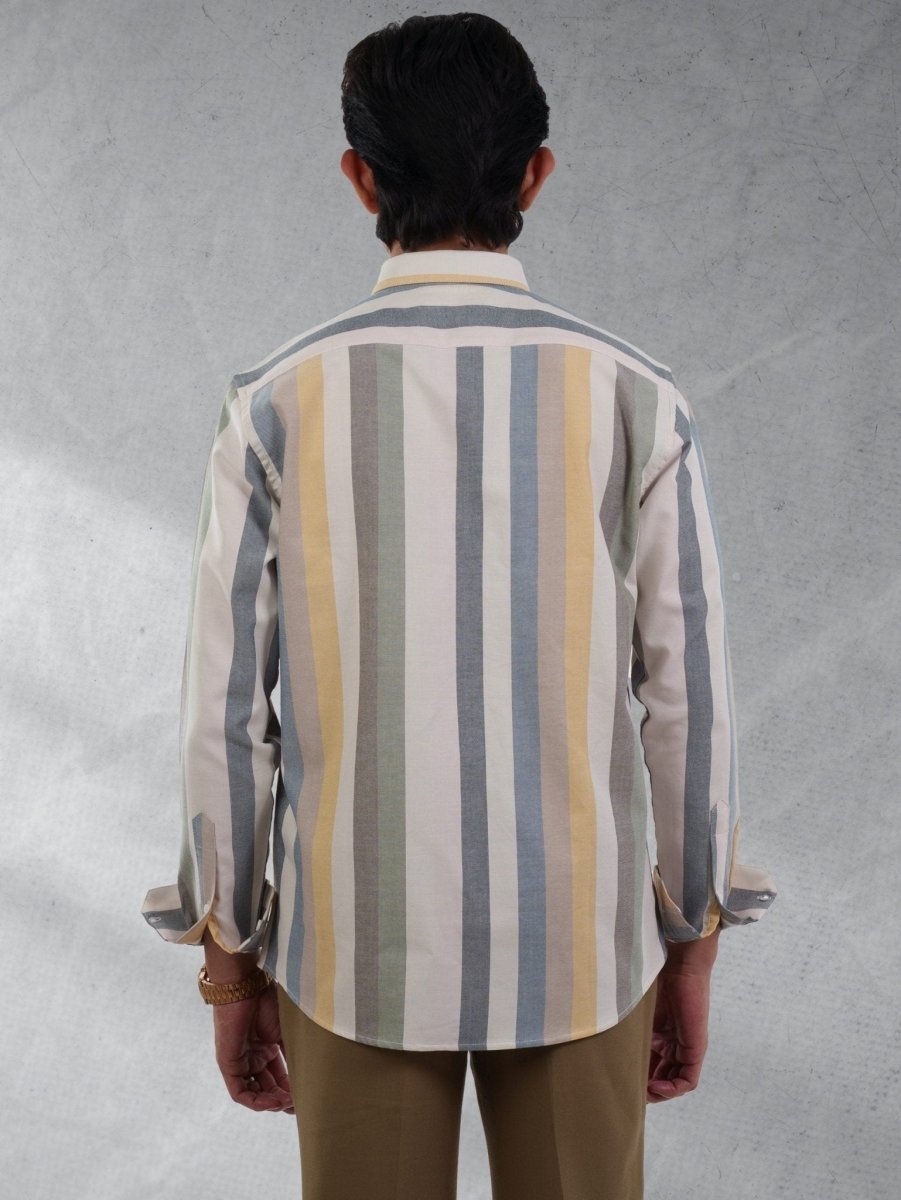 PRIME Multi-Tone Stripe Shirt - BazeLine