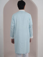 Sky Serenity – Pure Cotton Panjabi - BazeLine
