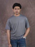 Solid "Ash" Premium Drop Shoulder T-Shirt - BazeLine