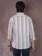 SPECTRUM Prism Multi-color Stripe Shirt - BazeLine