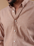 VISTA Warm Beige Shirt - BazeLine