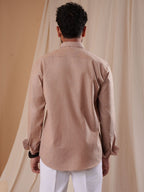 VISTA Warm Beige Shirt - BazeLine