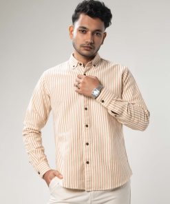 Soft Cream Cotton Shirt