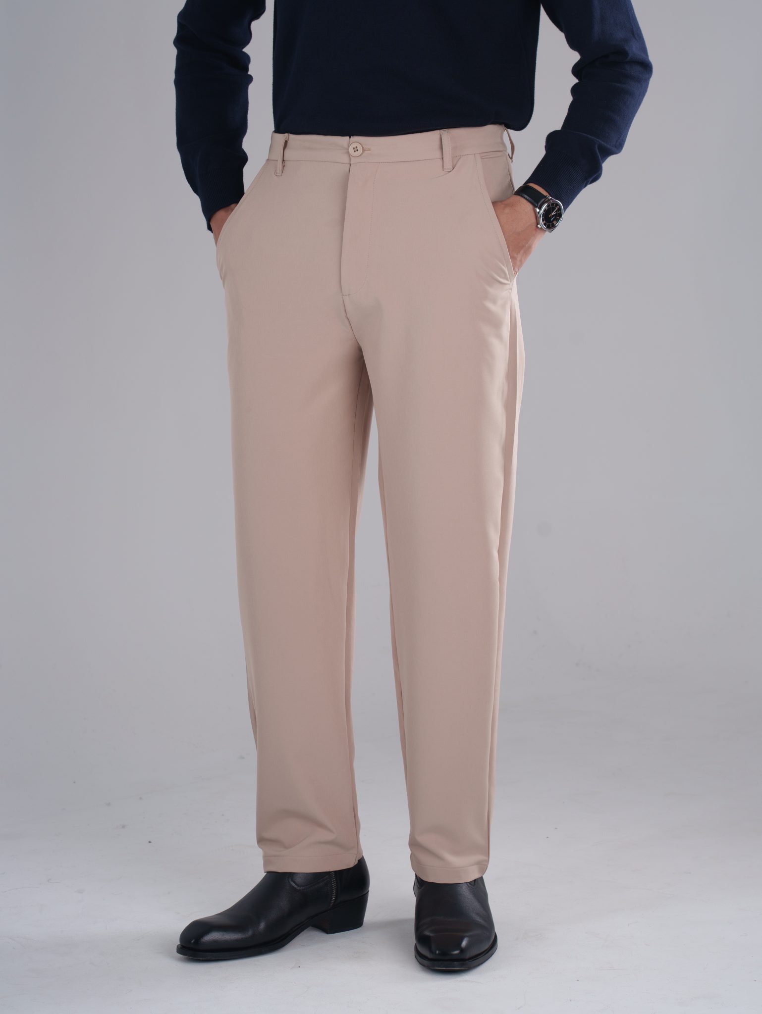 FLEXPANT 2.0 - Beige – 4 Pocket Semi Formal Pant